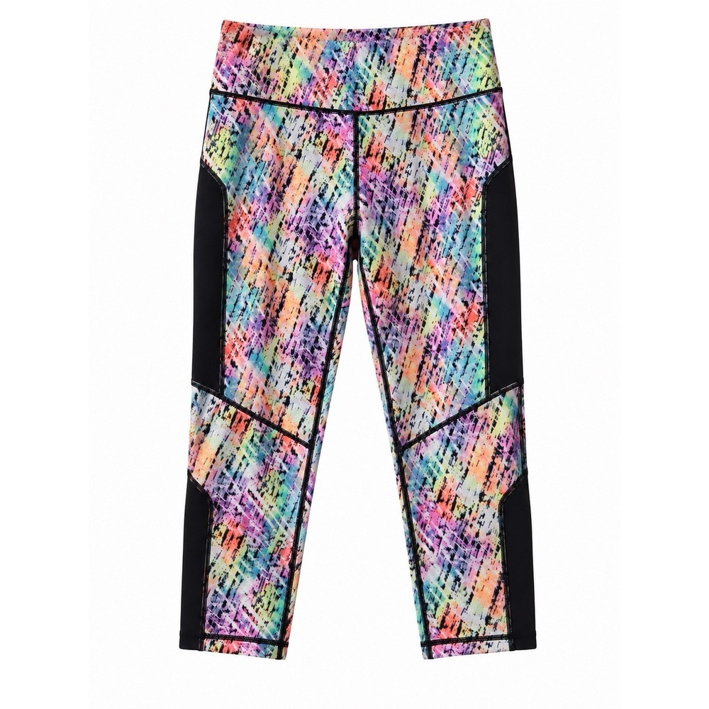 Victoria's Secret VSX Sport Knockout Leggings Multicolor Print Tight Medium